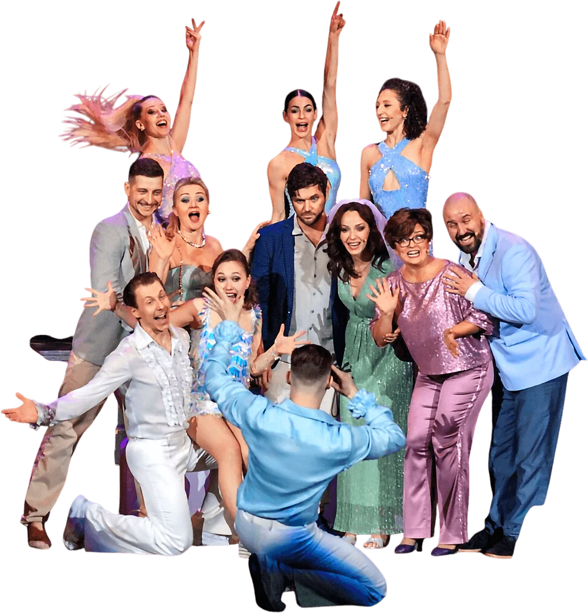 Мюзикл-шоу: «Две легенды! Чикаго и Mamma Mia - 2 в 1» на сцене