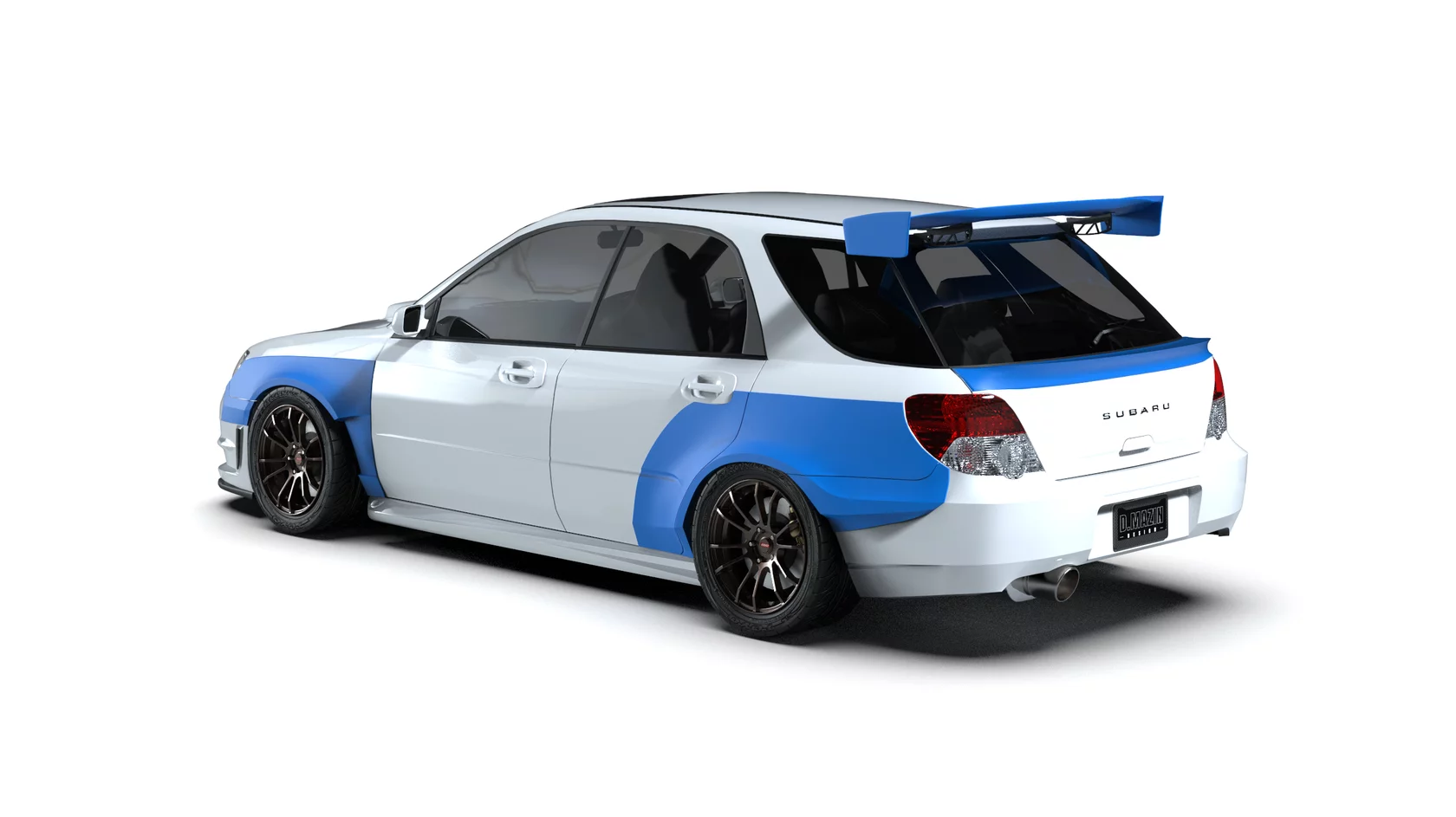 2007 subaru store impreza spoiler