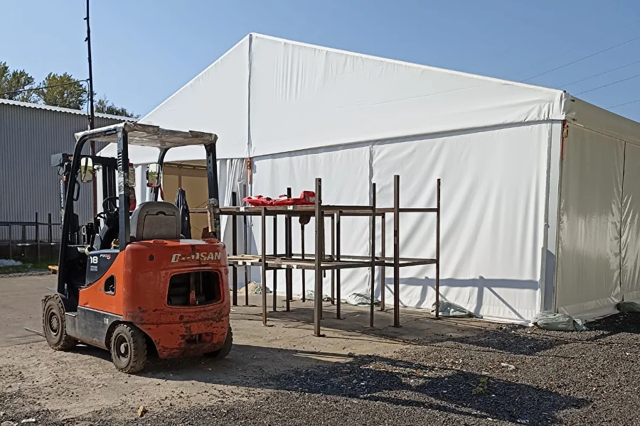 Складские павильоны 12×30 и 10×30 для производственной компании в Москве