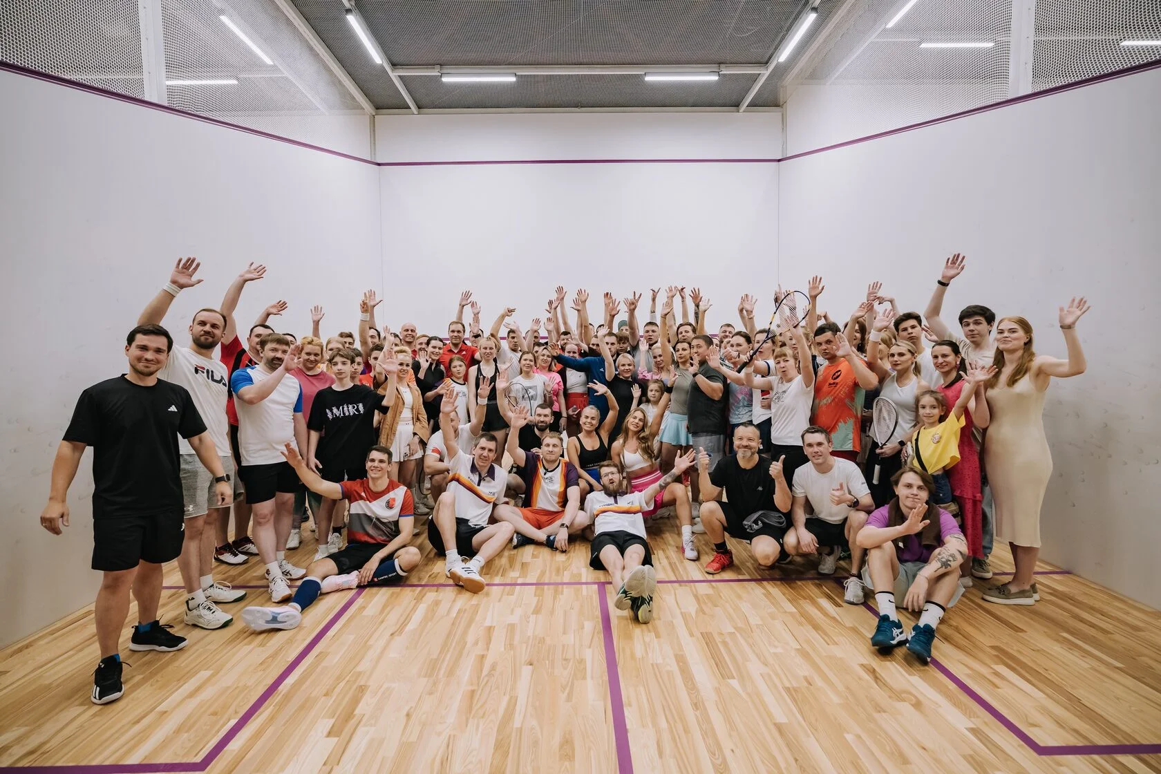 Игроки в сквош