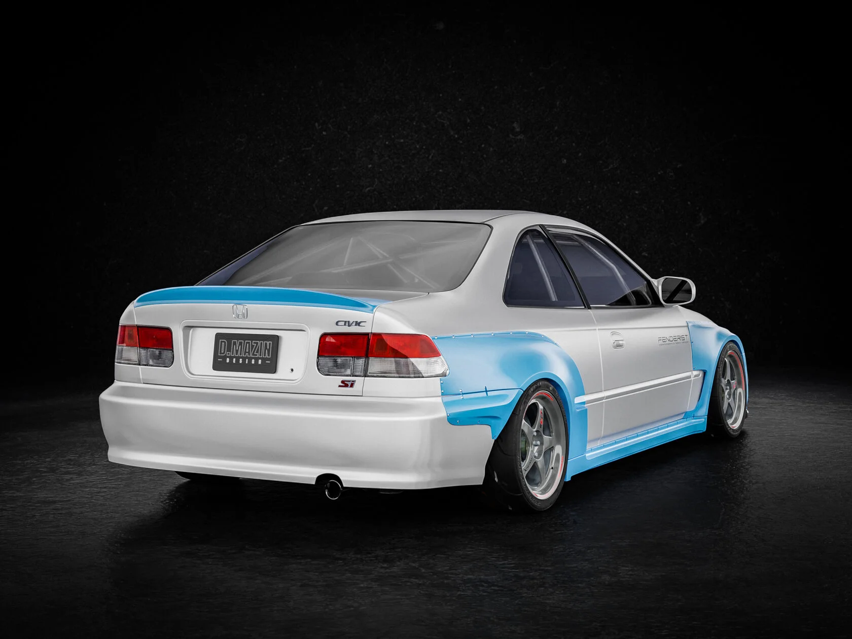 FENDERIST SPEC S Fender Flares set / WIDE BODY KIT Honda