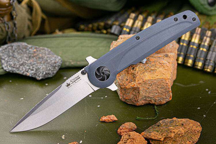 Kizlyar Supreme BIKER X folding EDC knife