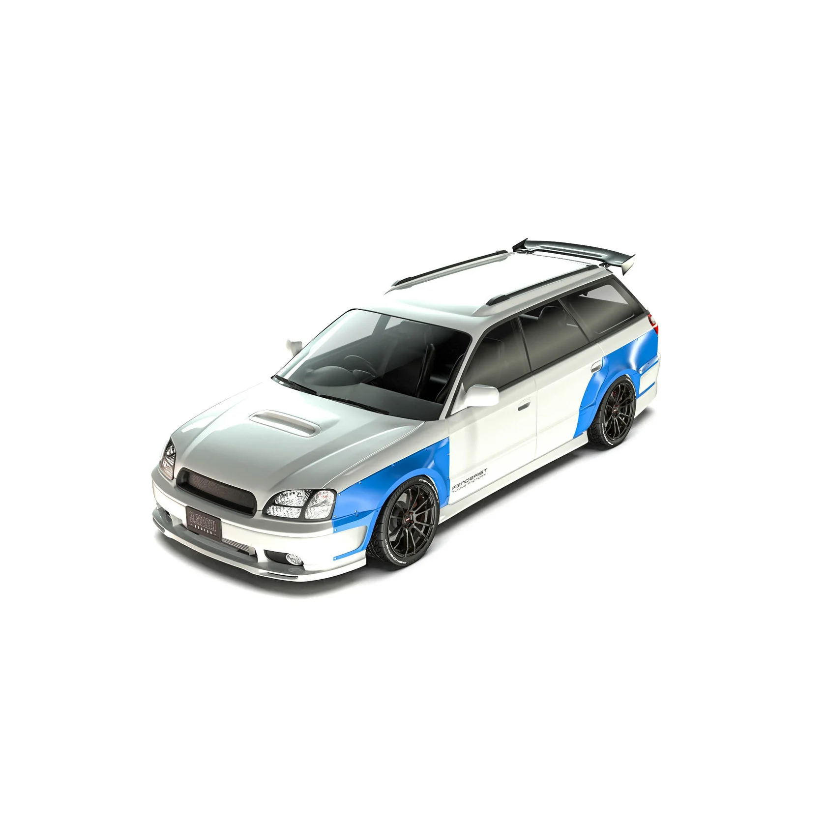 FENDERIST SPEC S Fender Flares Set / Wide Body Kit SUBARU Legacy