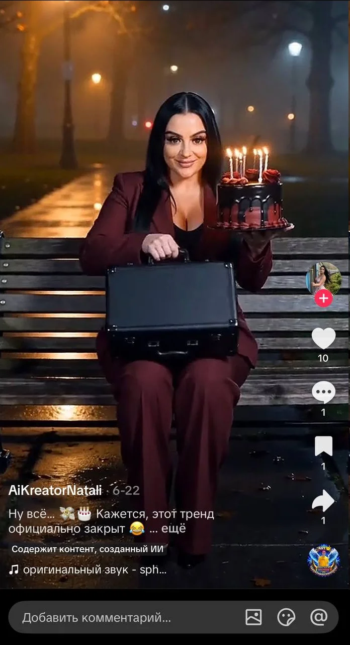 TikTok — короткий AI-ролик AI Digital Studio