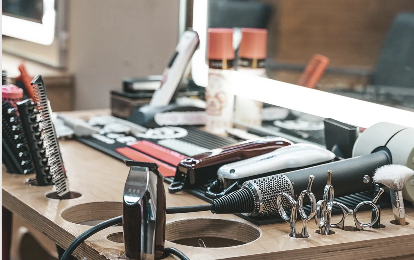 Зал студии HairFcker