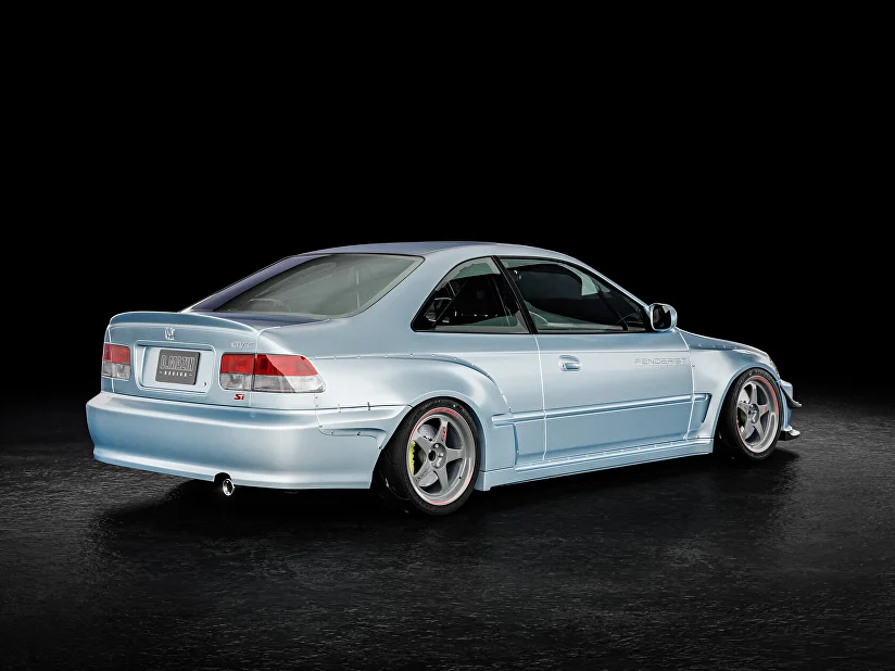 2003 honda civic wide cheap body kit