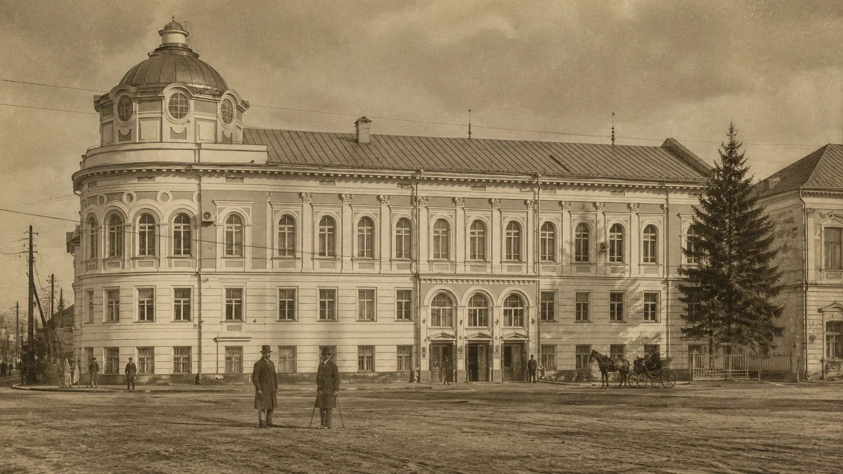 Исторический вид здания Министерства финансов Тверской области