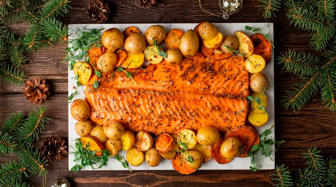 Глазированный лосось