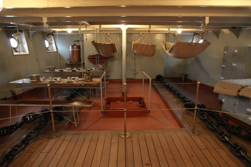 Интерьер крейсера Аврора