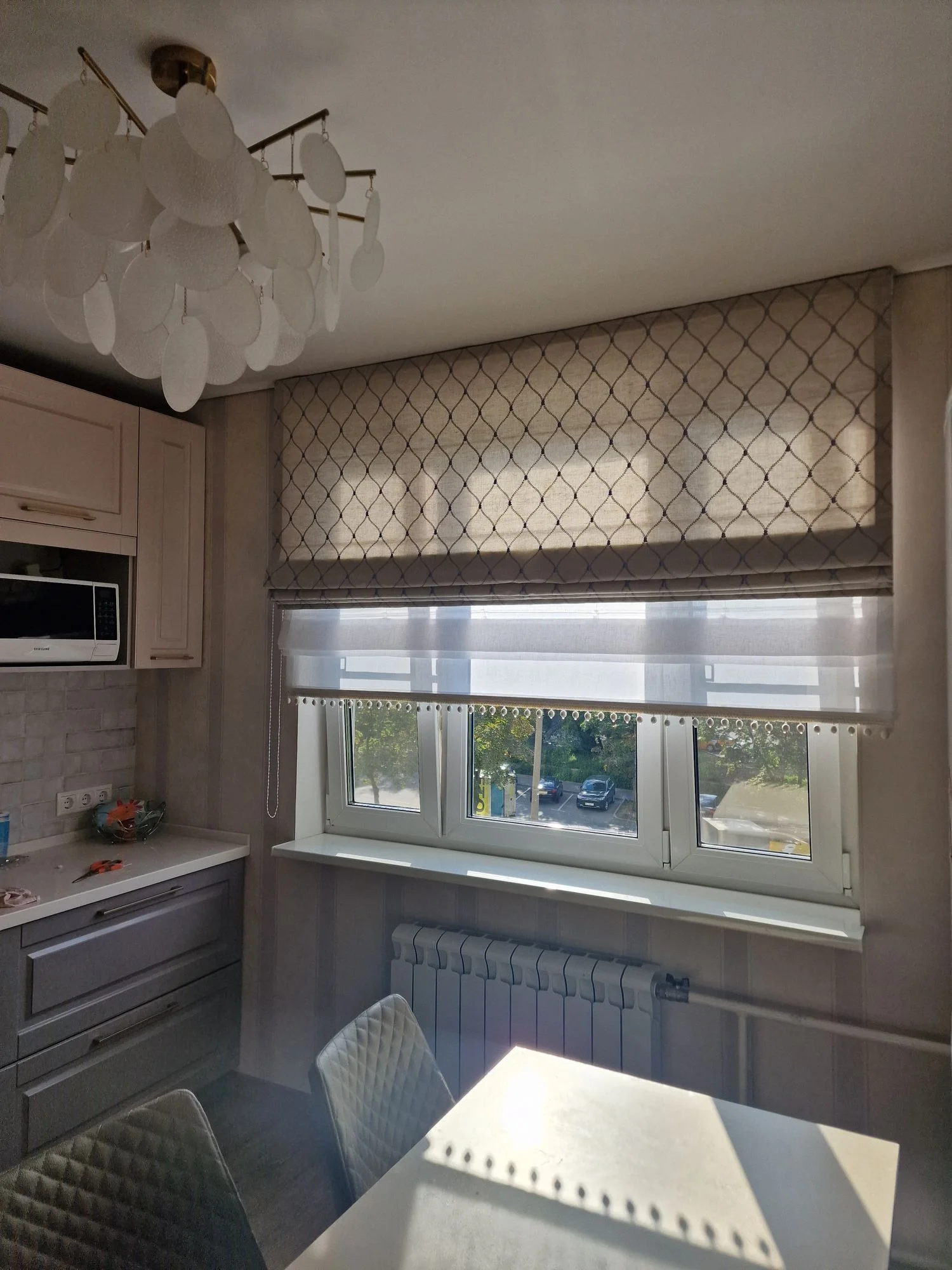 Шторы на кухню