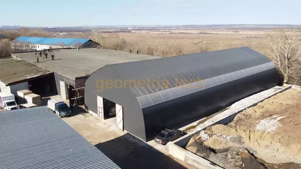 Каркасный ангар