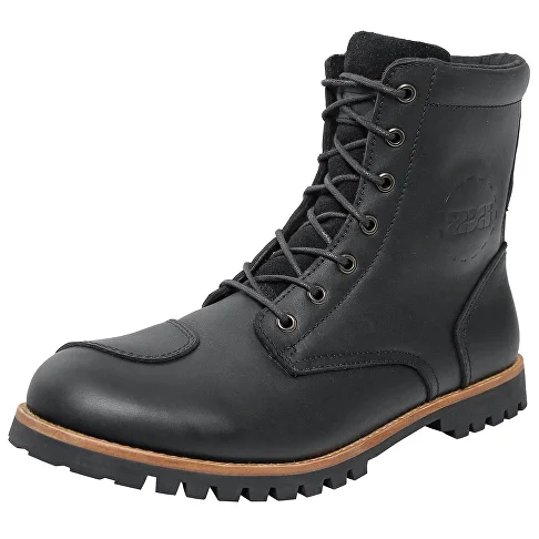 Классические мотоботы IXS Classic Shoe Oiled Leather Black, чёрный — мотомагазин на Лиговском, 50Ф