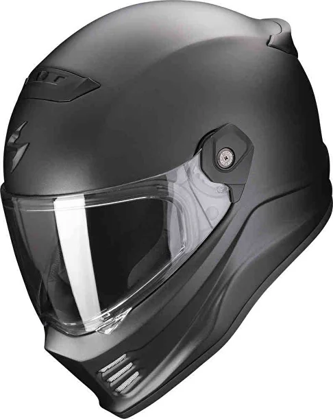 Мотошлем-интеграл SCORPION COVERT FX Solid Matt Black — мотосалон SPB-HS, СПб