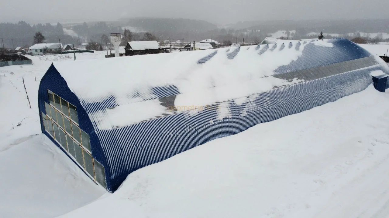 Каркасный ангар