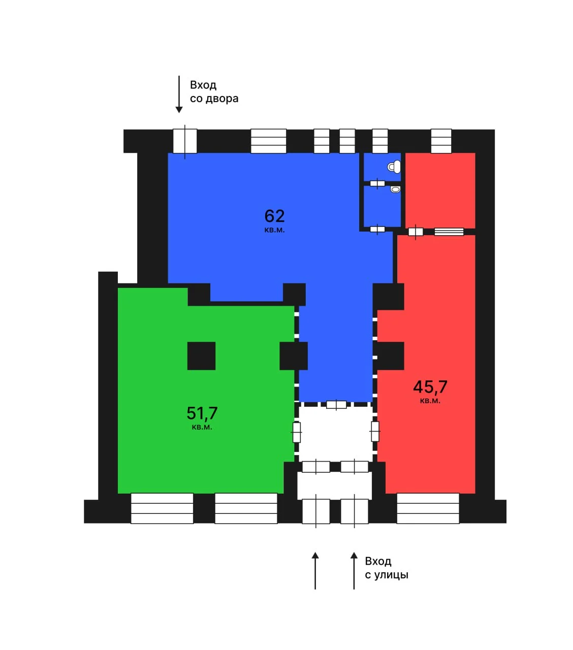 Интерьер микро-ТЦ 1