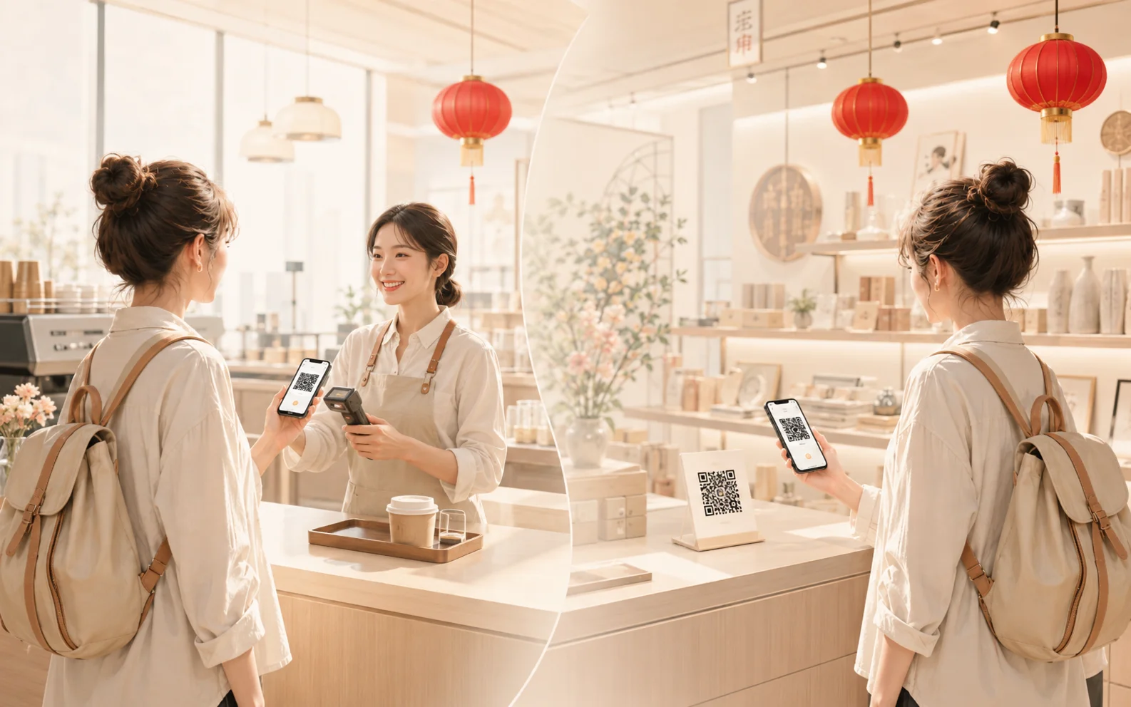 как оплатить QR-кодом через Alipay