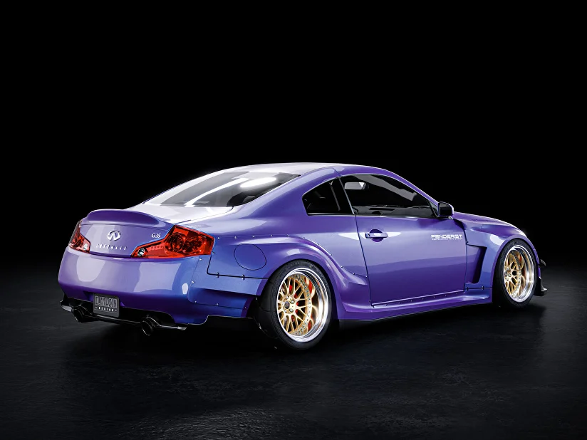 FENDERIST SPEC S Fender Flares Set WIDE BODY KIT INFINITI G35