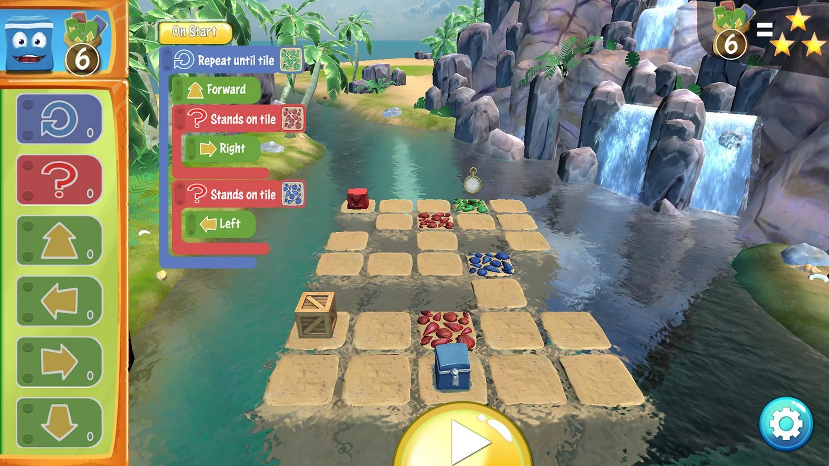 ✓ Box Island.