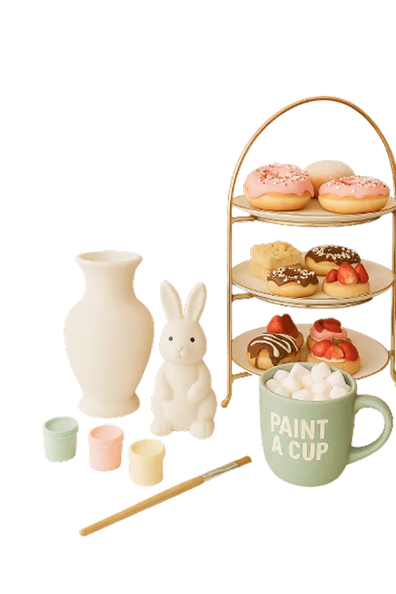 Desserts and ceramics