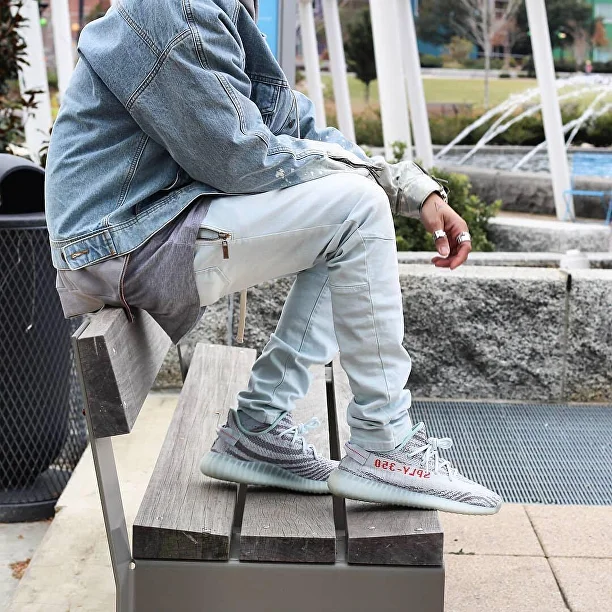 Adidas Yeezy Boost 350 V2 Blue Tint 100