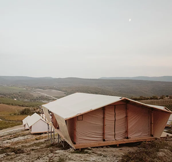 Домик-палатка Small Rider House влагостойкая с матрасиком гараж синий