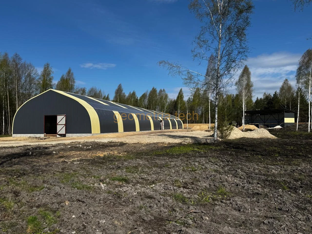 Каркасный ангар