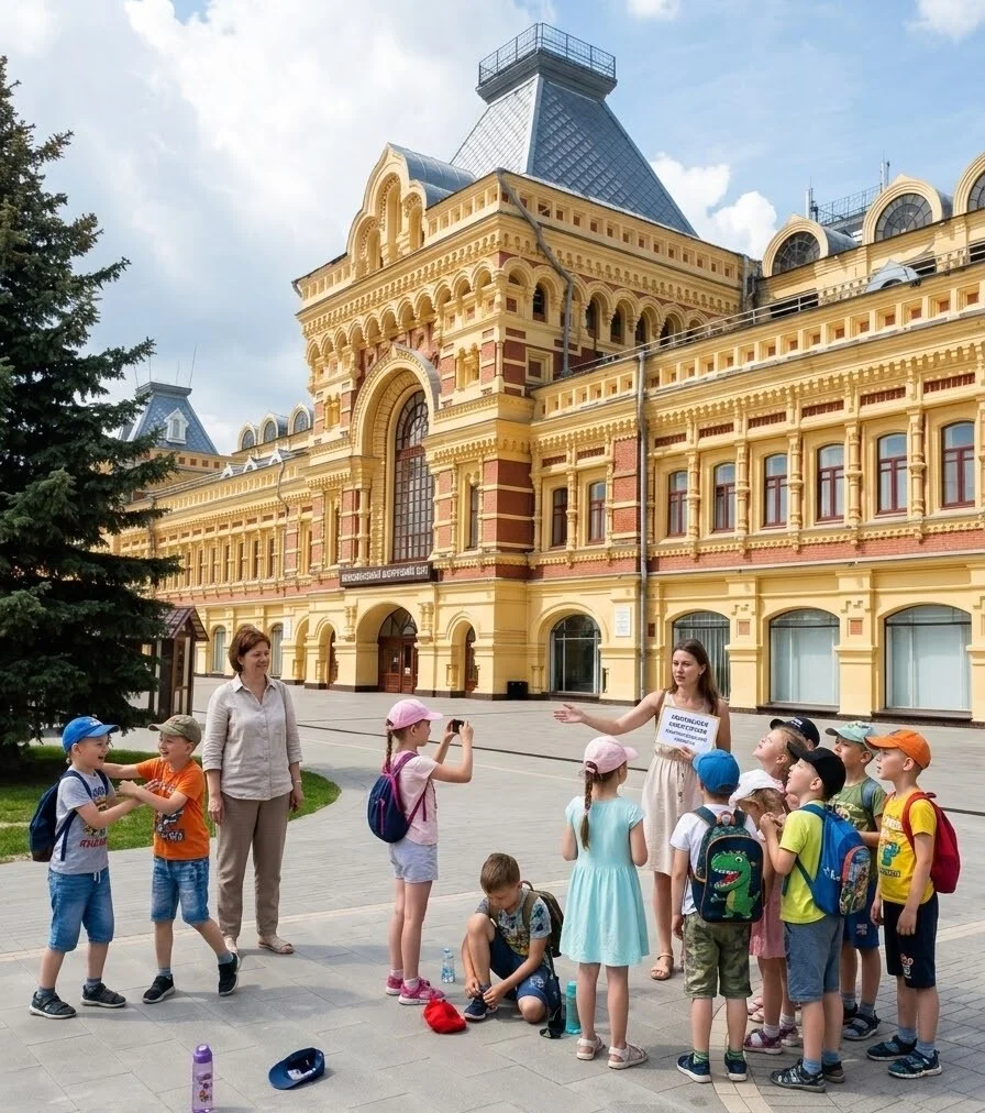 Обзорная экскурсия для школьников по Нижнему Новгороду