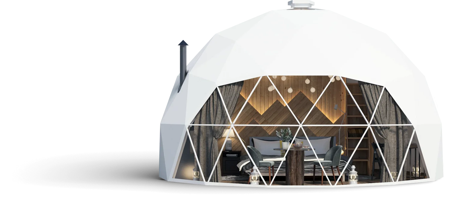Jewelberry Glamping — typical design
