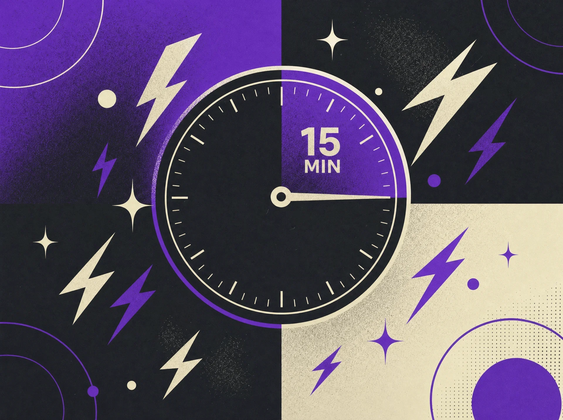 Часы на 15 минут — метафора нарушения границ времени