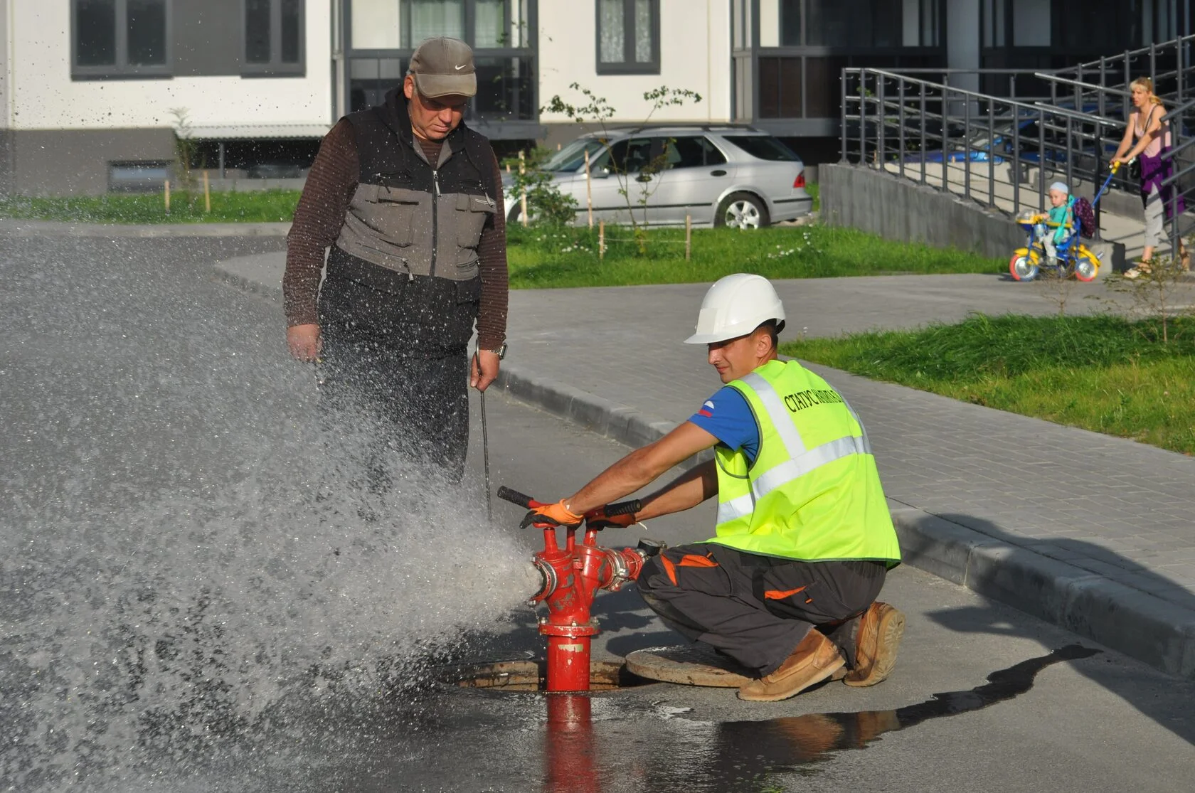 Замена пожарных гидрантов