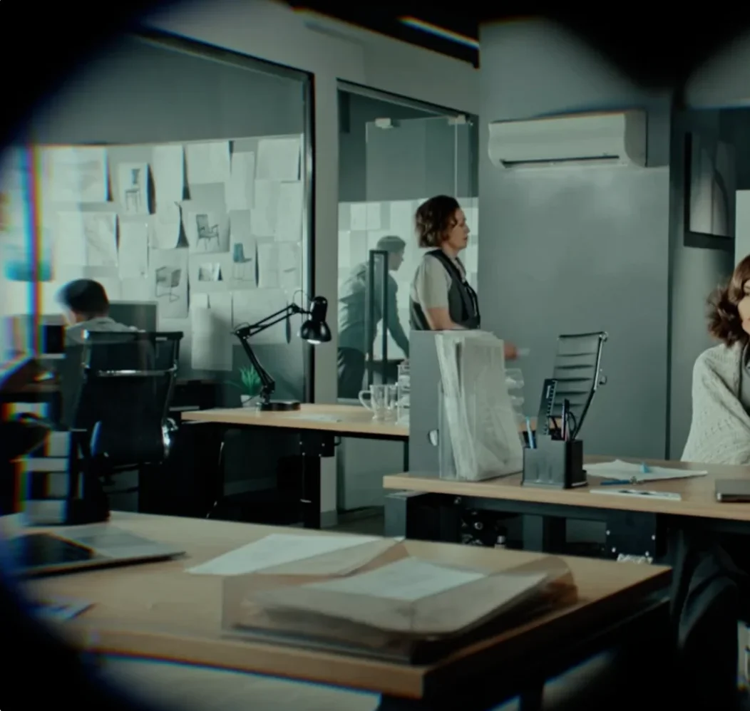 Фальш-стена с кондиционером