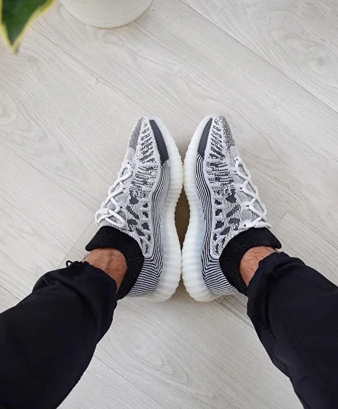 adidas gazelle silver green womens Yeezy 350 V2 CMPCT 'Slate Panda' – Perth Sneaker House