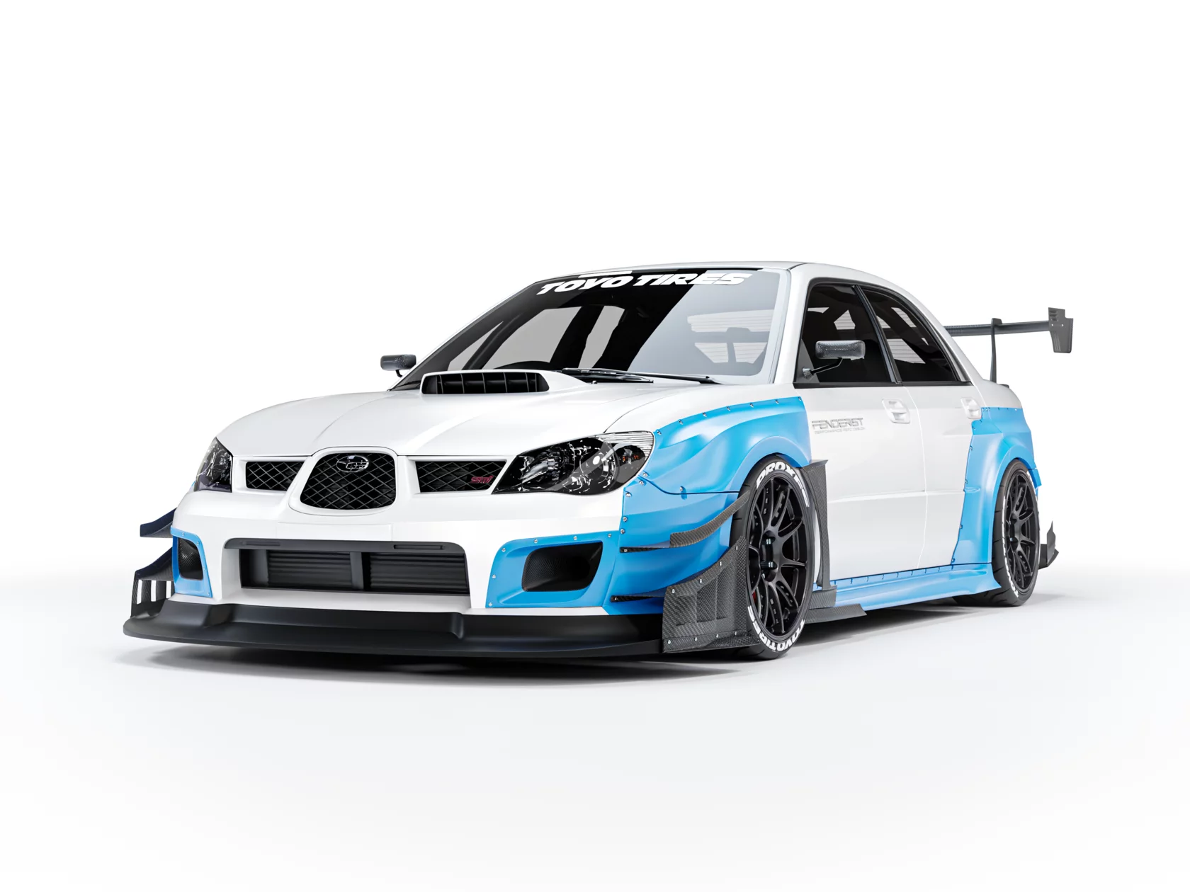 FENDERIST SPEC R Full Set ver 2.0 / WIDE BODY KIT SUBARU IMPREZA