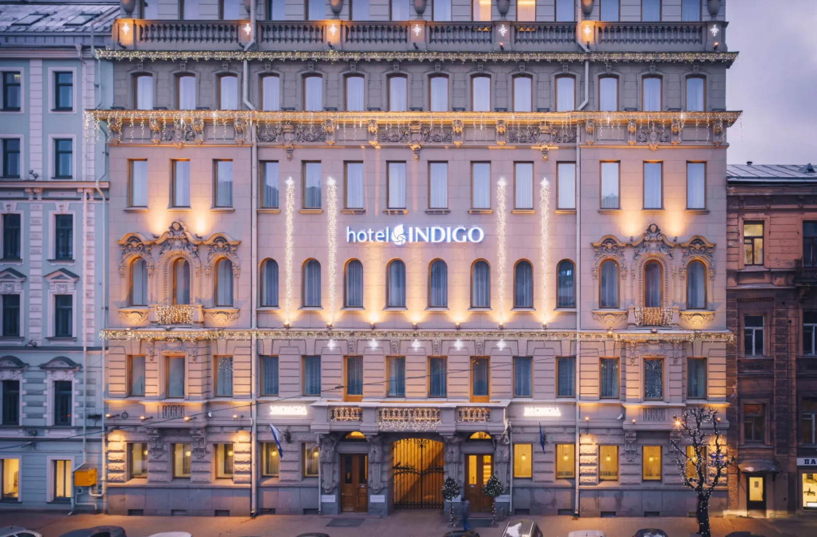 Фасад Hotel Indigo