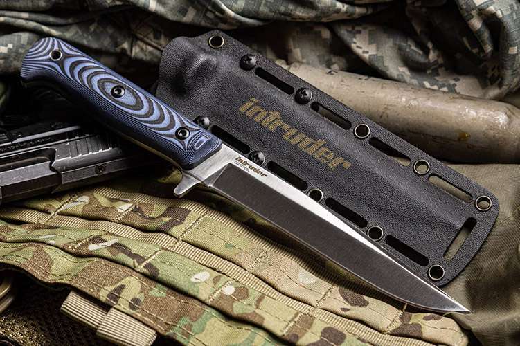 Kizlyar Supreme INTRUDER tactical fixed-blade knife