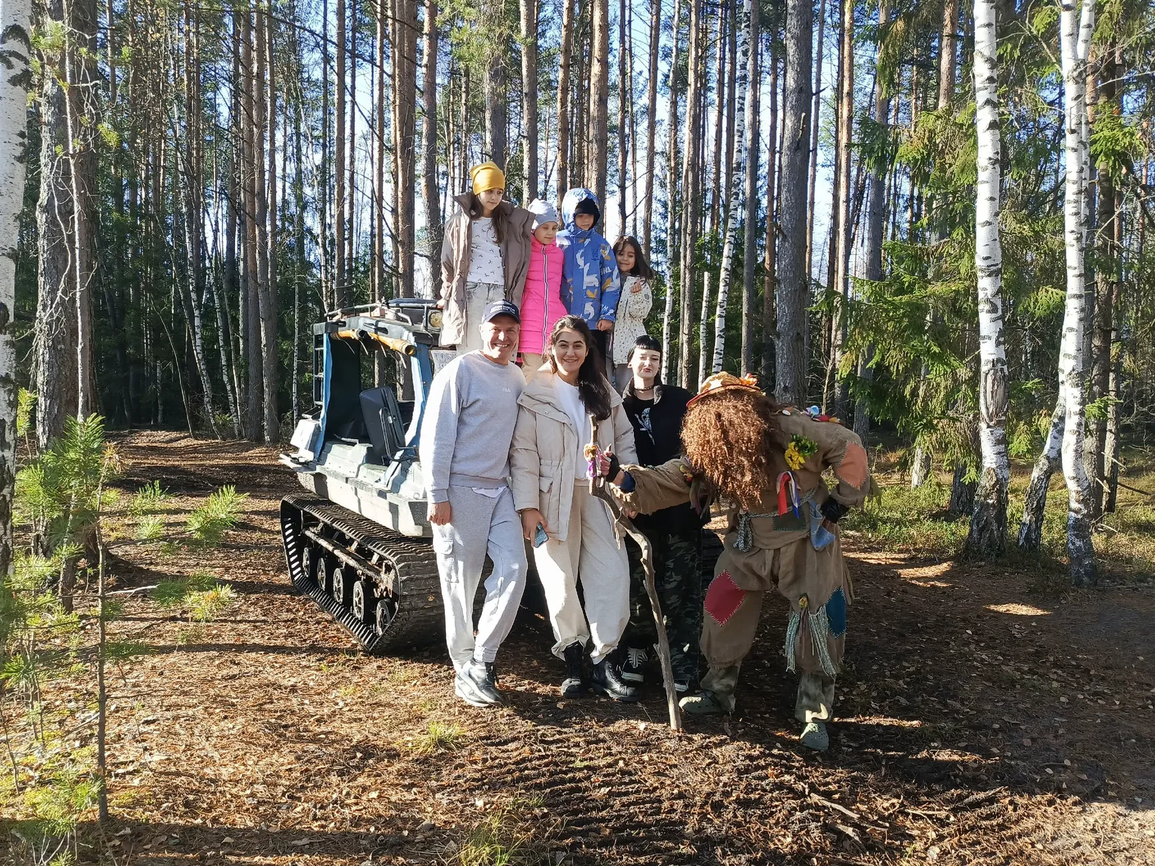 Перемещение в глэмпинг
