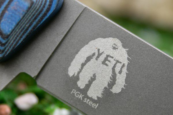 Kizlyar Supreme Yeti knife made with PGK steel