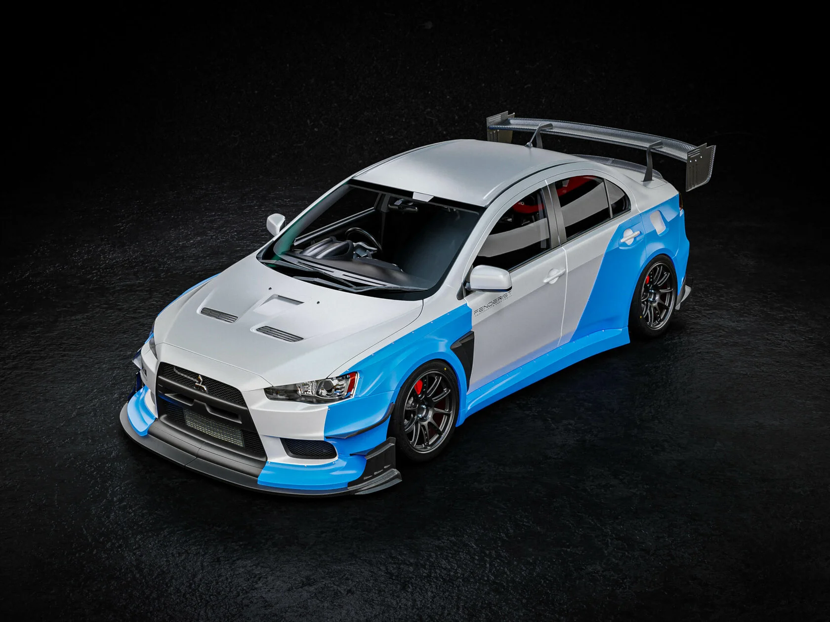 Mitsubishi Lancer Evolution Wide Body Kit Mitsubishi Lancer Evolution