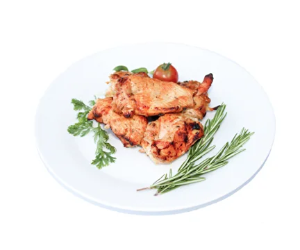 Шашлык из куриной грудки на углях