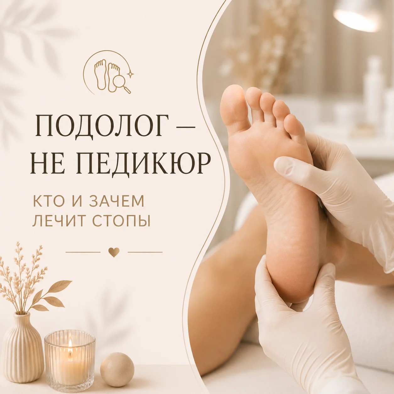 Подолог — не педикюр