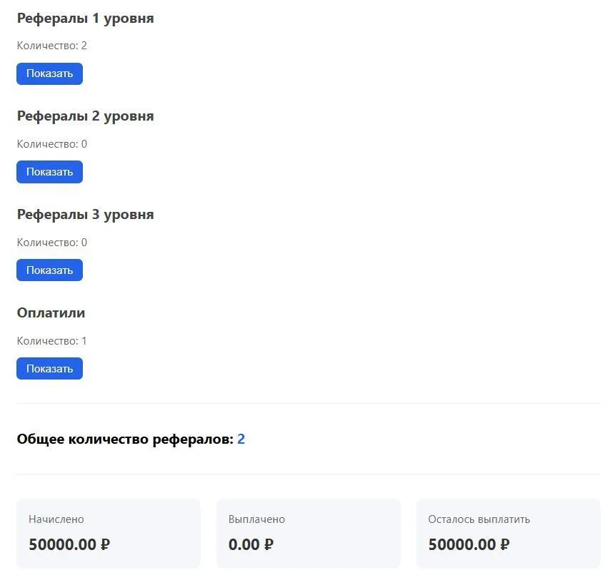 Превью личного кабинета партнера