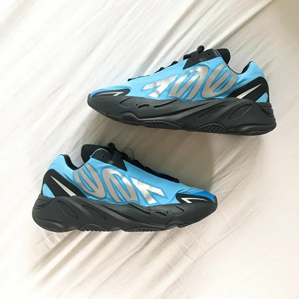 Adidas Yeezy Boost 700 MNVN Bright Cyan 100