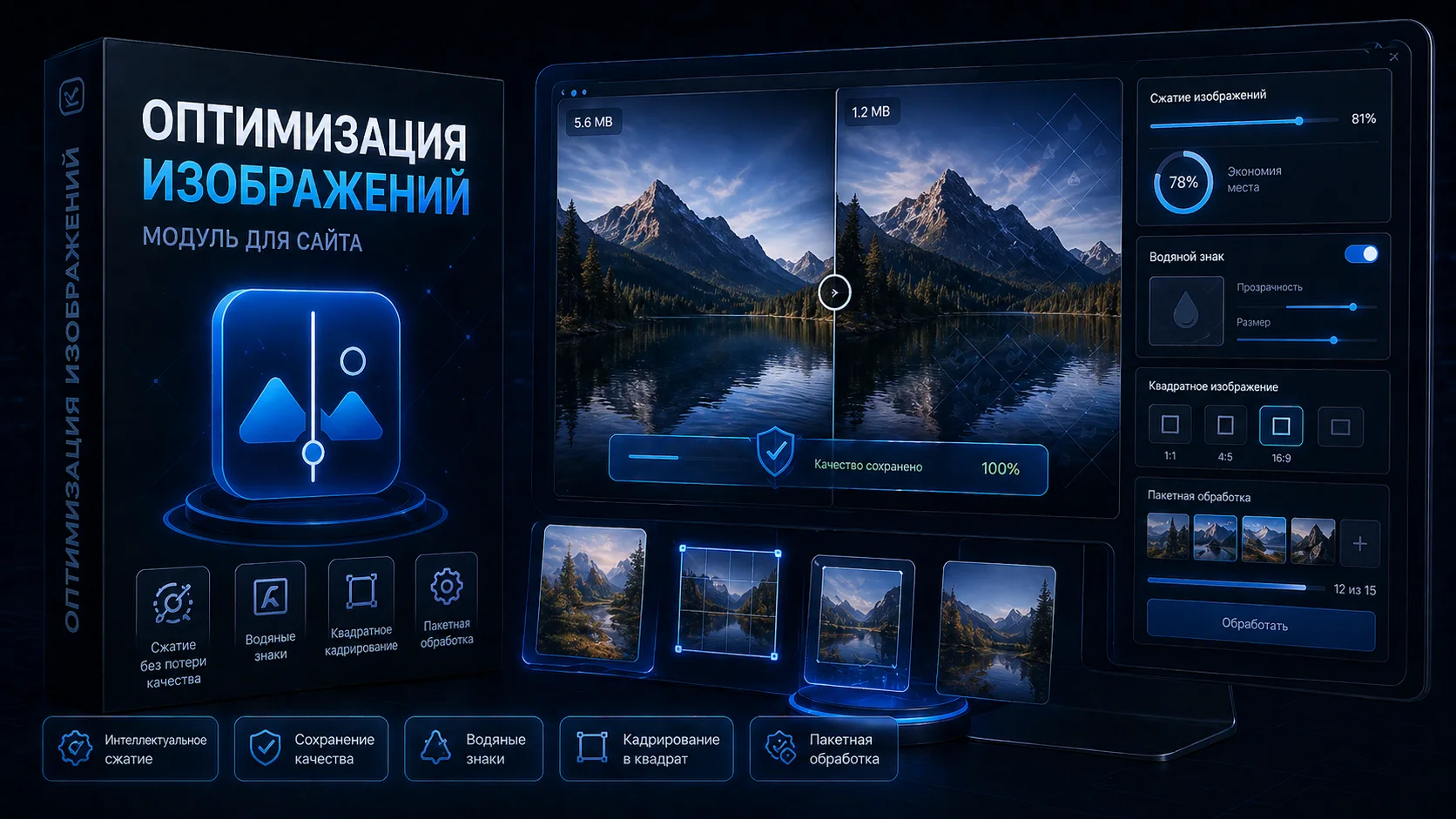 Модуль оптимизации изображений