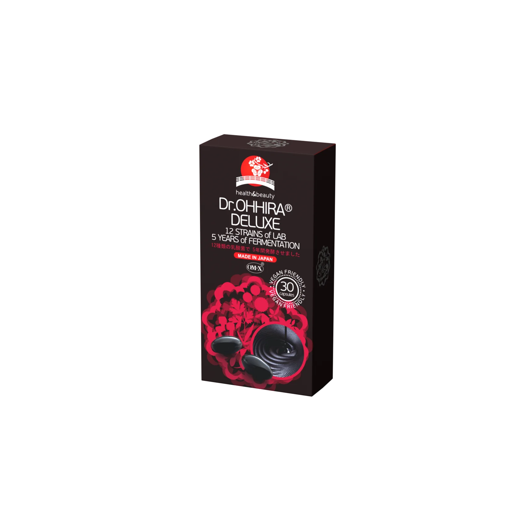Ферментированный растительный комплекс 5-летней ферментации ОМ-Х® от Dr.OHHIRA® DELUXE – 30 капсул