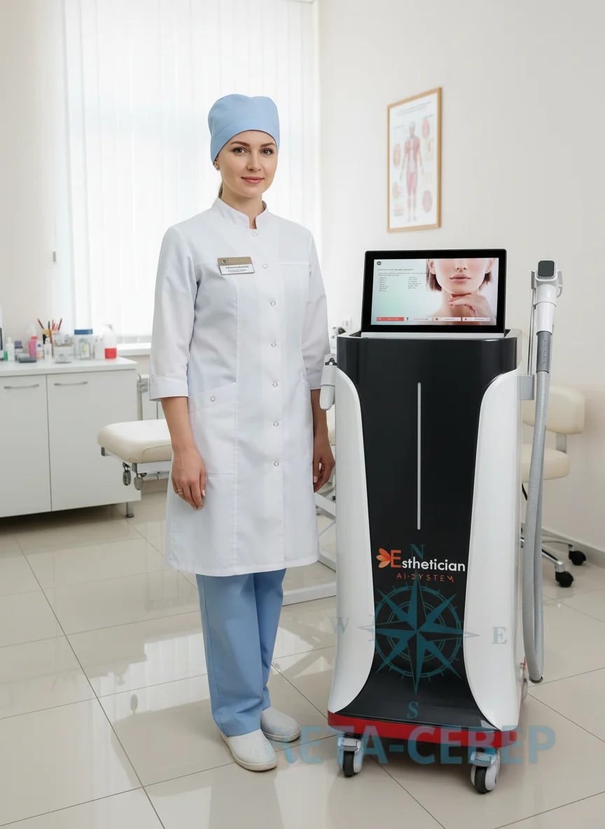 Аппарат лазерной эпиляции MBT AI-ESTHETICIAN с анализатором кожи