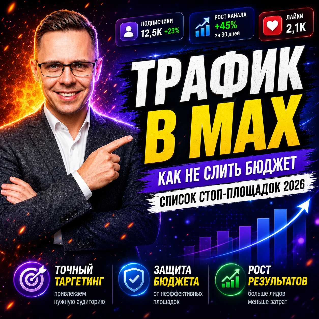 Трафик в MAX — Как не слить бюджет