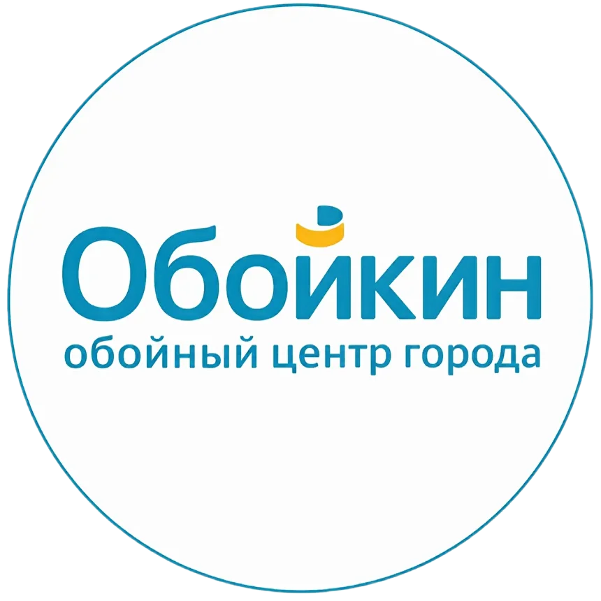 Логотип Обойкин — партнёр по отделочным материалам