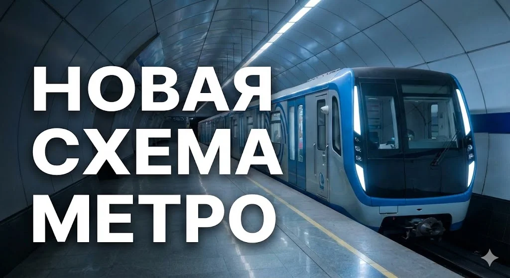Новая схема метро