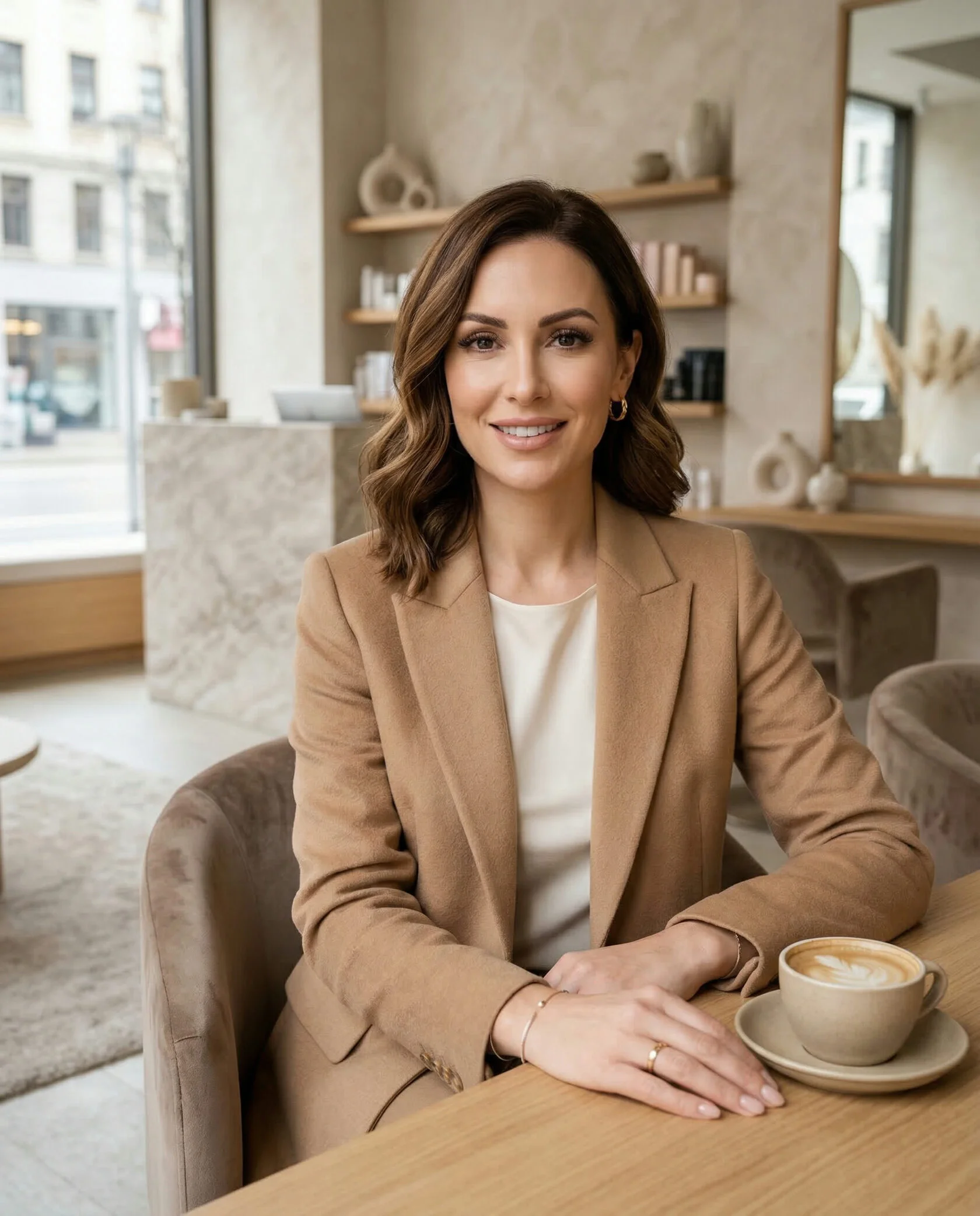 Коричневые ресницы в мягком premium образе для ежедневного носки