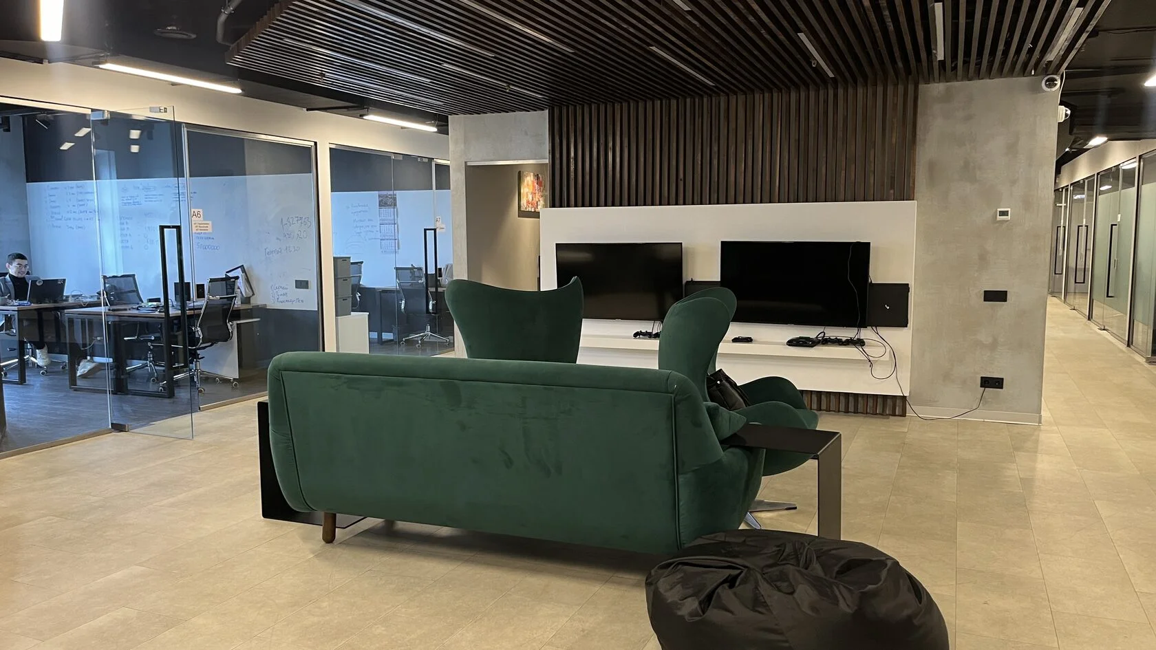 Локация офиса до монтажа